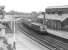 An unidentified 'Peak' with the <I>'Thames - Clyde Express'</I> photographed during a lengthy delay at Dumfries station following a thunderstorm in the Spring of 1972.<br><br>[John Furnevel 30/03/1972]