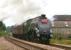 The chime whistle of A4 Pacific no 60009 <I>'Union of South Africa'</I> could be heard as far away as Bamber Bridge on 1 September 2012, long before it was photographed passing Gregson Lane with the <I>Cumbrian Mountain Express</I> en route to Carlisle. <br><br>[John McIntyre 01/09/2012]