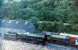 Class 9F 2-10-0 no 92220 <I>Evening Star</I> and (6)2005 on shed at Grosmont in July 1986. <br><br>[Colin Miller /07/1986]