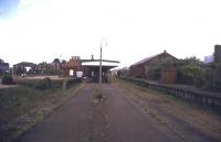 The trackless Dereham station, Norfolk, on 27 June 1995. [See image 36187]<br><br>[Ian Dinmore 27/06/1995]