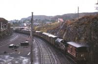 The daily goods for Inverness heads out of Kyle on a dreich October day in 1966.<br><br>[Frank Spaven Collection (Courtesy David Spaven) /10/1966]