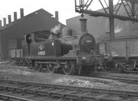 J72 0-6-0T no 69005 in the shed yard at Gateshead in October 1962.<br><br>[K A Gray 06/10/1962]