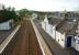 View west from the footbridge at Insch station on 16 October 2012.<br><br>[John McIntyre 16/10/2012]