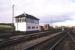 View east towards Keith signal box in August 1987.<br><br>[Ian Dinmore /08/1987]