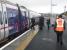 Platform scene at Conon Bridge station on 8 February 2013, first day of the new train services [see news item].<br><br>[John Yellowlees 08/02/2013]