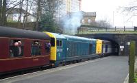 20031+20020 with a train at Ingrow West on 28 April.<br><br>[Colin Alexander 28/04/2013]