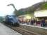 Passengers waiting at Goathland on 14 October 2009 as 60007 <I>Sir Nigel Gresley</I> arrives with an afternoon train from Whitby, ultimate destination Pickering.<br><br>[John Furnevel 14/10/2009]