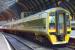 158781 at York in 1990 in Regional Railways colours. It was later in use with TransPennine Express, before transferring to South West Trains as part of an exchange for Class 170 Turbostar's and is running as 158887<br><br>[Graham Morgan //1990]