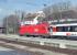 On a pleasant afternoon with no hint of the severe winter weather which would sweep across Europe a week later, BB 'Taurus' electric No. 1016 038 is about to leave Lindau Hbf with train EC194, 12:33 Mnchen Hbf - Zrich Hbf. On this occasion the train would terminate just over the Austrian border in Bregenz, about ten minutes away, as bus substitution applied onwards to Zrich because of engineering work in Switzerland (hence the use of an BB rather than the normal SBB loco).<br><br>[Bill Jamieson 07/03/2013]