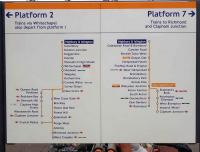 Much changed in recent years - the platform <I>Overground</I> map currently displayed at Highbury and Islington. Note the number of stations on the network providing interchange facilities with other lines.<br><br>[John Thorn 20/07/2013]