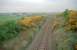 View west at Challoch Junction in 1997. The line from Dumfries was to the left and the line from Ayr is in the foreground. The junction was in the middle distance.<br><br>[Ewan Crawford //1997]