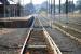 There is a standard gauge line into and beyond Maryborough from Ararat which shows no sign of recent use. This image shows the somewhat crude mechanism for switching from one broad gauge rail to the other. Must be taken at a crawl! <br><br>[Colin Miller /06/2013]