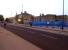 Cambridge station seen from the South-West at dusk in June 2013. This view was impossible while the grain warehouse (or flour mill?) stood in the way. The street in the foreground forms a non-guided part of the guided busway and has sensibly been kitted out with bus stops to relieve congestion at the end of Station Road.<br><br>[Ken Strachan 07/06/2013]