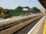 The new platform 8 is now under construction on the south side of Cardiff Central. There is need for a lengthy retaining wall to be constructed from Penarth Road bridge to create a wider formation for laying the extra running line to serve the new platform.<br><br>[David Pesterfield 17/07/2013]