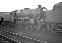 Jubilee 4-6-0 no 45580 <I>Burma</I> photographed on 12B Upperby shed in the summer of 1960. <br><br>[K A Gray 30/07/1960]