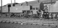 Fowler 2-6-4T no 42357 stands on Upperby shed in the summer of 1962. <br><br>[K A Gray 07/06/1962]