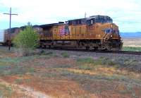 A Union Pacific freight passing Cisco, Utah, on 29 July 2013.<br><br>[Colin Alexander 29/07/2013]