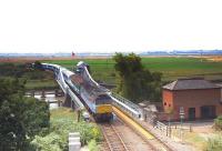 A special run in connection with the Lowestoft Air Show crosses Reedham Swing Bridge on 27 July 2006. [See image 44422]<br><br>[Ian Dinmore 27/07/2006]