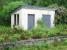 The disused, but tidy, redundant waiting shelter on the former down platform at Kildonan station in June 2013. [See image 43610]<br><br>[David Pesterfield 23/06/2013]