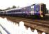 Scotrail 158728 calls at the recently upgraded Ladybank station with a Perth service on 13 September. The photograph was taken from the new ramp from the car park. <br><br>[Brian Forbes 13/09/2013]