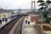 <I>The Gunnislake Goliath</I> during a photostop at Saltash station on 21 December 1985. The Hertfordshire Rail Tours special ran from Waterloo and was handled throughout by Hastings DEMU set 1032.<br><br>[Ian Dinmore 21/12/1985]