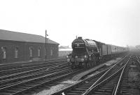 <I>The Moorlands Rail Tour</I> from Liverpool Lime Street approaching Carlisle on 26 October 1968 behind A3 Pacific 4472 <I>Flying Scotsman</I>.<br><br>[K A Gray 26/10/1968]