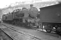 Maunsell U Class 2-6-0 no 31799 on shed at Brighton in August 1961.<br><br>[K A Gray 14/08/1961]
