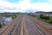 Looking over all lines to the east [towards Glasgow] from Arkleston on 21 June 2013. Left to right are the up Gourock, down Gourock, up Ayr, down Ayr and goods loop.<br><br>[Colin Miller 21/06/2013]