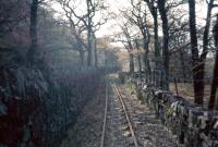 The Ffestiniog Railway route between Ddualt and the Old Moelwyn Tunnel in May 1968 - now bypassed by <I>the deviation</I>.<br><br>[John Thorn /05/1968]