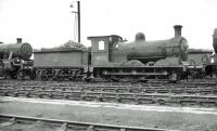 J36 no 65312 photographed on Carlisle Canal shed in the summer of 1962. Having spent the entire BR period based at Canal, the 0-6-0 was finally withdrawn from here in November 1962 and cut up at Inverurie Works four months later. <br><br>[John Robin 24/06/1962]