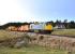 Strathspey Railway Class 27 No 5394/27106 near Broomhill Junction on 13 February hauling the Colas Crane towards Broomhill. The crane will be used to lift the replacement bridge into position across the River Dulnain.<br><br>[John Gray 13/02/2014]