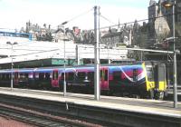 TransPennine 350406 stands at Waverley on 24 April 2014 prior to working the 1812 to Manchester Airport.<br><br>[John Yellowlees 24/04/2014]