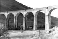 A section of Glenfinnan Viaduct photographed in September 1961.<br><br>[David Stewart 06/09/1961]