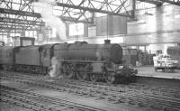 Kingmoor Black 5 no 44902 stands alongside Carlisle platform 4 on 13 July 1963, shortly after bringing in the noon arrival from St Enoch.<br><br>[K A Gray 13/07/1963]