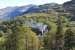 Black Fives 44871 and 45407 make steady progress up Glen Falloch on the way to Fort William from Inverness on 14 May, seen here crossing the viaduct at Gleann nan Caorann.<br><br>[John Gray 14/05/2014]