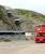 Eastcliff is the oldest of Bournemouth's three cliff railways, but only by three months, having opened in April 1908. It is also the tallest, rising to 170' above the East Promenade on a gradient of almost 1:1. Seen here in May 2014, the Routemaster bus was in town for the annual <I>Wheels Festival</I>. <br><br>[Mark Bartlett 23/05/2014]