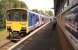 150139 (and 150136 on the front) call at Ashton-Under-Lyne on a bright and sunny 5 July 2014 with the 1445 Wigan Wallgate to Stalybridge.<br><br>[John McIntyre 05/07/2014]