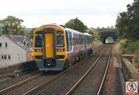 A Carlisle to Leeds train has just departed from Lazonby & Kirkoswald station during the late afternoon of 6 September and is crossing the short viaduct approaching Lazonby tunnel.<br><br>[John McIntyre 06/09/2014]