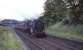 Britannia Pacific 70038 <I>Robin Hood</I> takes a Carlisle train through the deserted and overgrown platforms of Strathbungo station on 31 July 1964, just over two years after closure.<br><br>[John Robin 31/07/1964]