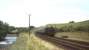 BR Caprotti Standard class 5 4-6-0 no 73151 north of Dunblane with the 2pm Dundee - Glasgow Buchanan Street train in the mid 1960s.<br><br>[G W Robin //]