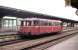 DB railbus 798726 looks to have seen better days as it awaits departure time alongside the platform at Bebra in July 1990.<br><br>[John McIntyre /07/1990]