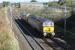 A rare outing for West Coast Railway inspection saloon 999506 [See image 32716] on 24th September when it worked Carnforth - Carlisle - Crewe behind maroon liveried 57313. The short train is heading south approaching Oubeck loops. <br><br>[Mark Bartlett 24/09/2014]