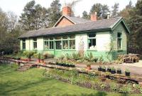 A surviving gem on the long closed 12 mile Allendale branch, which left the Newcastle and Carlisle line just west of Hexham, is the former station at Langley. The site was in use as a garden centre, gallery and cafe in May 2006. The station lost its passenger service in 1930 with the branch closing completely in 1950.<br><br>[John Furnevel 10/05/2006]