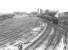 67675 about to run through Sunnyside Junction in August 1961 with a North Clyde service for Airdrie. The train is about to pass below Gartsherrie Road to reach its next stop at Coatbridge Sunnyside station. [Editor's note: The area occupied by the lifted sidings on the left is now part of Summerlee Industrial Heritage Museum]  [See image 26202] <br><br>[G H Robin collection by courtesy of the Mitchell Library, Glasgow 01/08/1961]