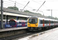 District, Central and main line trains at Ealing Broadway - July 2005.<br><br>[John Furnevel 20/07/2005]