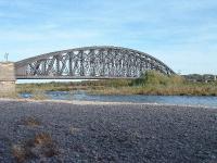 Main Span of Spey Bay Viaduct viewed from the south, 14/10/05.<br><br>[John Gray 14/10/2005]