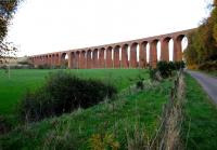 Culloden Viaduct from the west in October 2005.<br><br>[John Furnevel 31/10/2005]