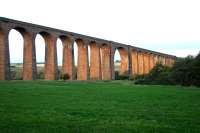 The stately Culloden Viaduct from the east in October 2005.<br><br>[John Furnevel 31/10/2005]