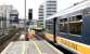 Looking south across the Thames from Blackfriars station in July 2005. Thameslink trains are about to pass at the through platforms on the right, while a Southeastern service has recenty departed from one of the east side bays. A proposal to rebuild Blackfriars station, including extending the platforms out over the Thames, is currently at the planning stage.<br><br>[John Furnevel 23/07/2005]