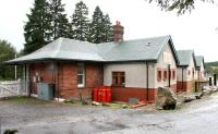 The road approach to Tulloch station on 13 September 2005. By that time the modified West Highland Railway station building, dating from 1894, had been modified for use as a hostel.<br><br>[John Furnevel 26/09/2005]